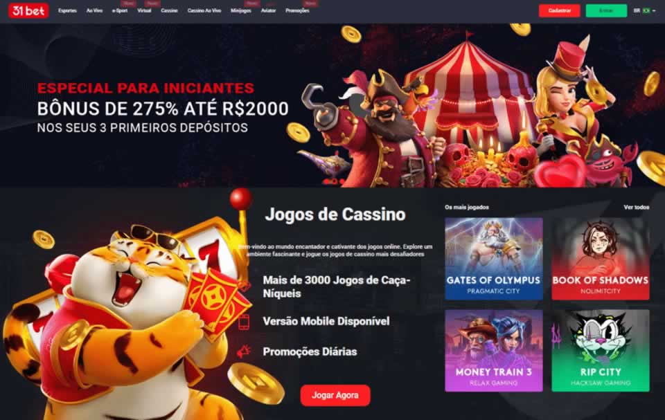 As probabilidades são grandes em comparação com outros sites de apostas desportivas. Uma dica interessante é investir em jogos e apostar ao vivo, onde as odds costumam oferecer melhor valor. Porém, é preciso estar atento a essas apostas para tomar a decisão certa.